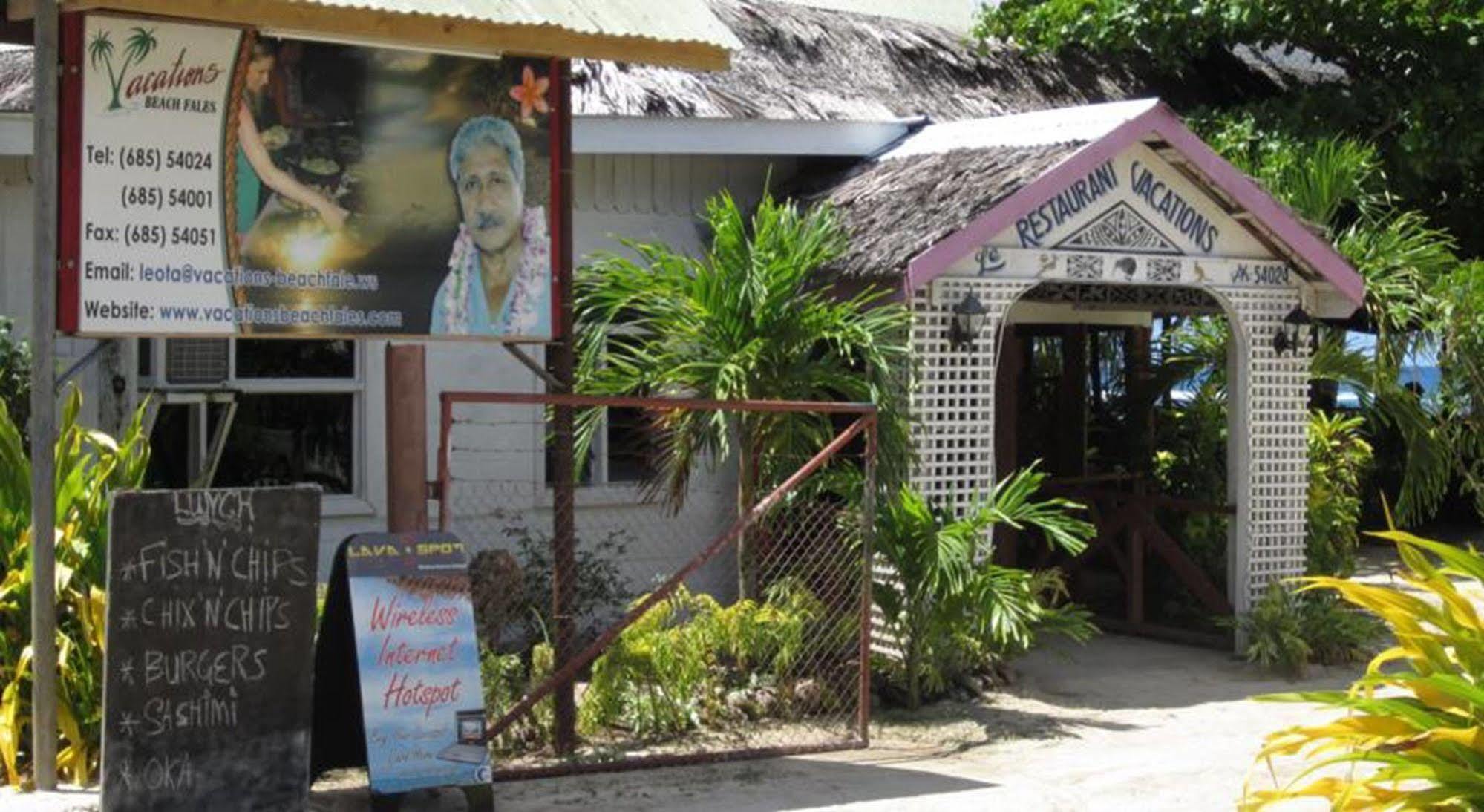 Manase Vacations Beach Fale酒店 外观 照片